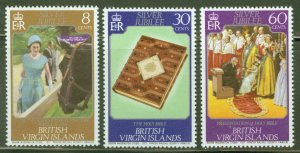 Virgin Islands  Scott 317-319 1977 QE2 Reign set MNH** CV $.75