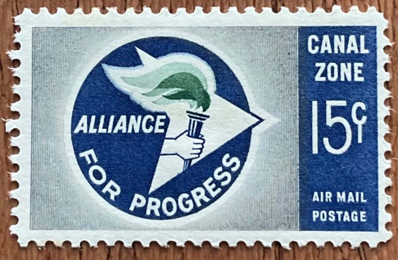 Canal Zone #C35 *MH* Single Alliance for Progress L48