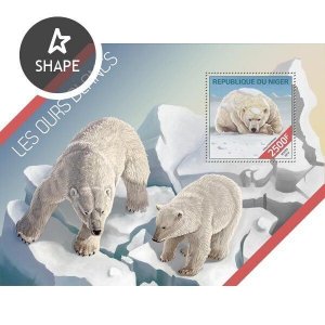 Niger MNH S/S Polar Bears 2014