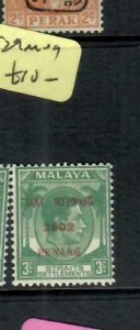 MALAYA JAPANESE OCCUPATION PENANG (PP2208B) KGVI 2C J29   MOG 