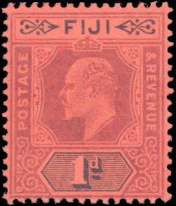 Fiji #60, Incomplete Set, 1903, Hinged