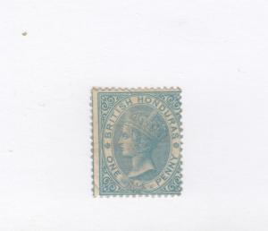 BRITISH HONDURAS # 1 MNG QUEEN VICTORIA 1p CAT VALUE $72.50