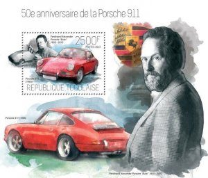 2013 TOGO MNH. PORSCHE 911   |  Y&T Code: 748  |  Michel Code: 5360 / Bl.893