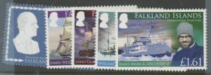 Falkland Islands #944-948 Unused Multiple