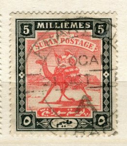 BRITISH EAST AFRICA PROTECTORATE; Early 1900s Came Rider used 5m. value