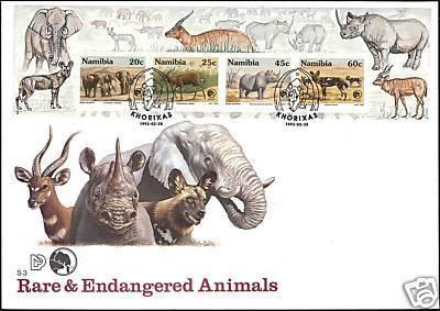 Namibia SG MS610 FDC