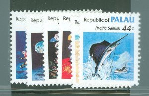 Palau #75-81 Mint (NH)