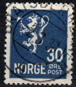 Norway #122  F-VF Used   (S10954)