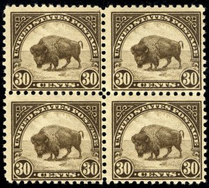 MALACK 569v F/VF OG NH, bottom left stamp DOUBLE TRA..MORE.. w9404