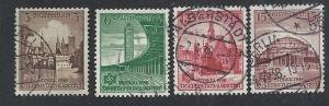 GERMANY SC# 486-9 FVF/U 1938