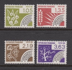 France 1849-52 Seasons mnh