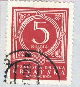 Croatia J9 Used Number in Medal 1941 (BP86021)