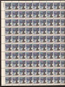 #1240 Christmas 1963 Full Mint Sheet NH