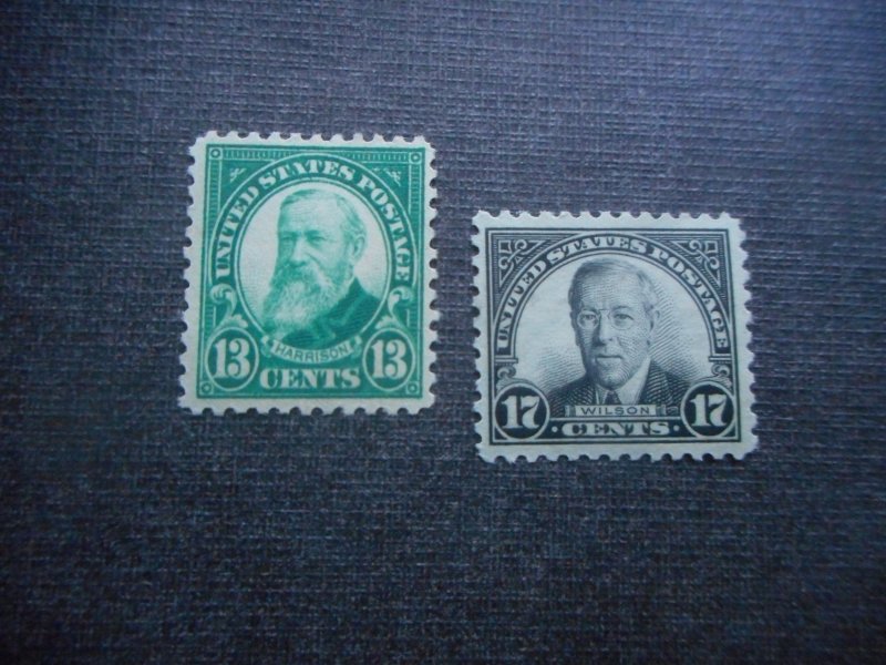 #'s 622 & 623 VFNH (Post Office Fresh)