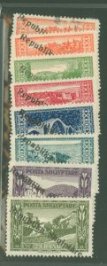 Albania #178-85  Single (Complete Set)