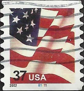 P.N.C. B1111 # 3633 USED FLAG