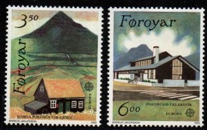 Faroe Islands # 205 - 206 MNH