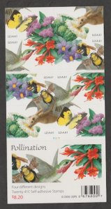 U.S. Scott Scott #4156d Pollination Stamps - Mint NH Booklet Pane