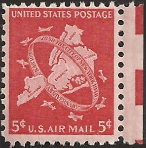 # C38 MINT NEVER HINGED NEW YORK CITY