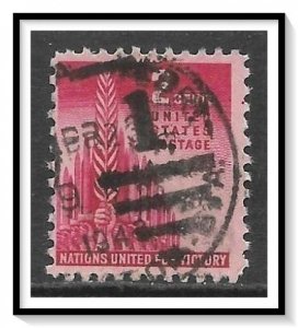 US #907 Allied Nations Used