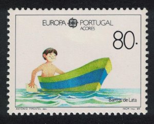 Azores Europa Children's Games and Toys 1989 MNH SG#496