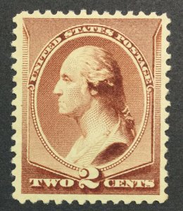 MOMEN: US STAMPS #210 MINT OG NH LOT #36466