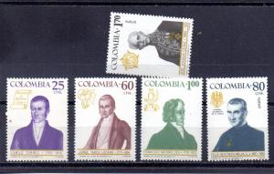 Colombia 763-765,C486-C487 MH