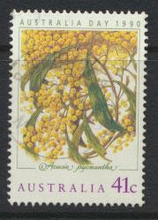 SG 1229  SC# 1163 Used  Australia Day Golden Wattle