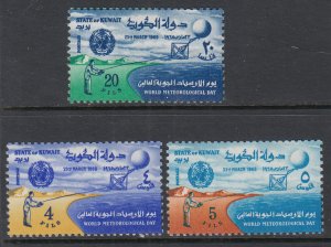 Kuwait 272-274 MNH VF