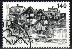 Faroe Islands #60  F-VF Used (S11055)