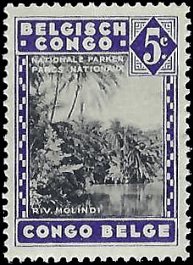 BELGIAN CONGO   #166 MNH (5)