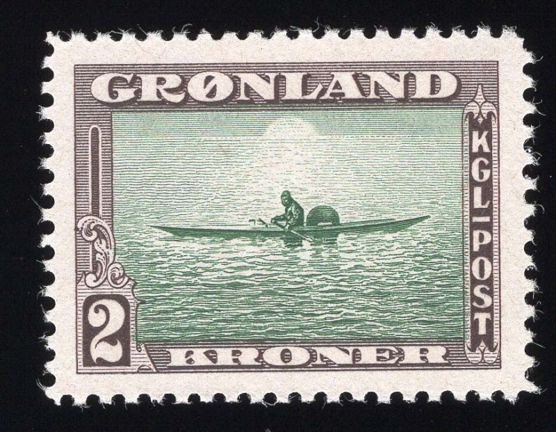 Greenland Scott #10-18 Stamp - Mint Set