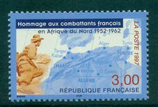 France 1997 French Soldiers in North Africa MUH lot36026