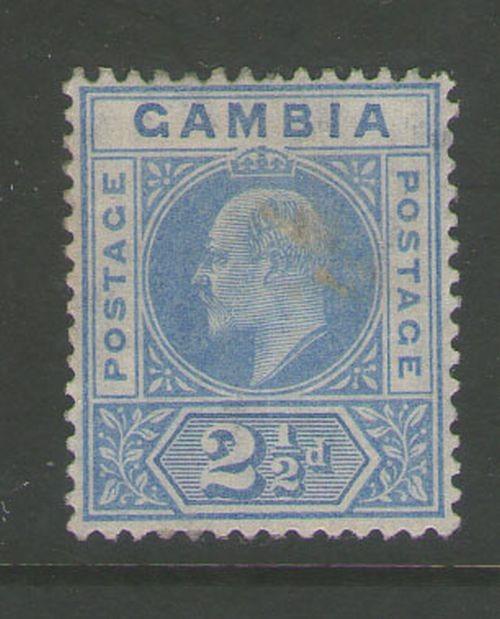 Gambia 1904 KEVII SG 60 MH 