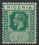 Nigeria  SG 15b MH  Die II  1925 issue please see scan