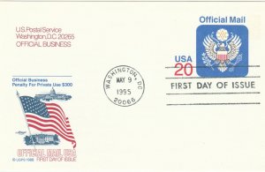 Scott# UZ6 UPSS#O6 Artmaster FDC US Postal Card.