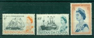 Tristan Da Cunha #113-115  Mint NH  Scott $32.50