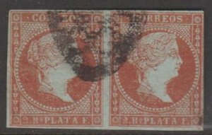 Cuba Scott #3 Stamp - Used Pair