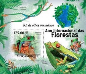 Mozambique - Tree Frogs -  Stamp S/S 13A-592