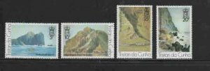 TRISTAN DA CUNHA #268-271 1980 PAINTINGS MINT VF NH O.G