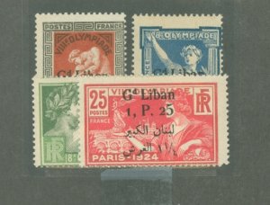 Lebanon #45-48 Unused Single (Complete Set)