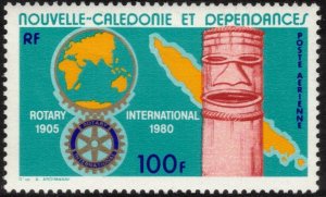 NEW CALEDONIA 1980 Rotary International Anniversary; Scott C161; MNH