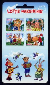 Estonia Sc# 788 MNH Lotte Cartoon (S/A Bklt)