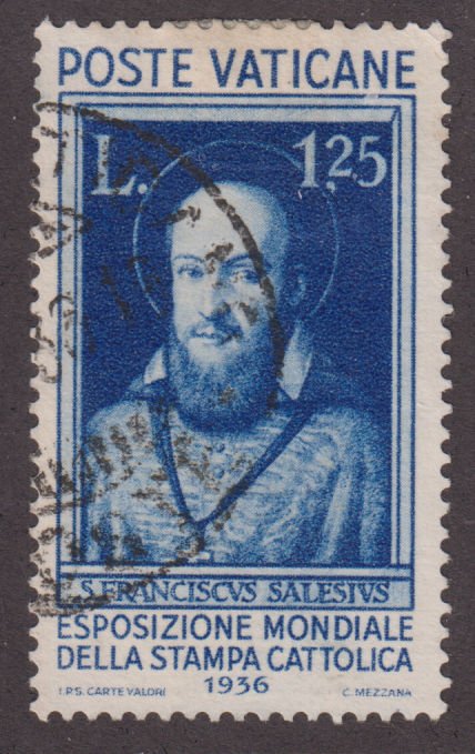 Vatican City 53 St. Francis de Sales 1936