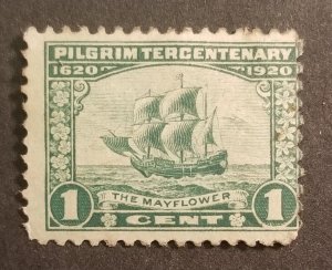 US Scott 548 Mayflower Boat Pilgrim Tercentenary Stamp MH OG  Mint Unused z5080