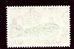 British Honduras 1961 QEII 5c deep olive green & scarlet (p14) MNH. SG 183ab.