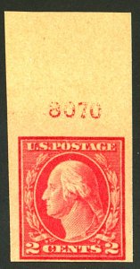 U.S. #482 MINT PL# SINGLE OG NH