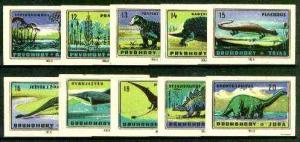 Match Box Labels - 10 Prehistoric Animals (part 2 of 4 no...