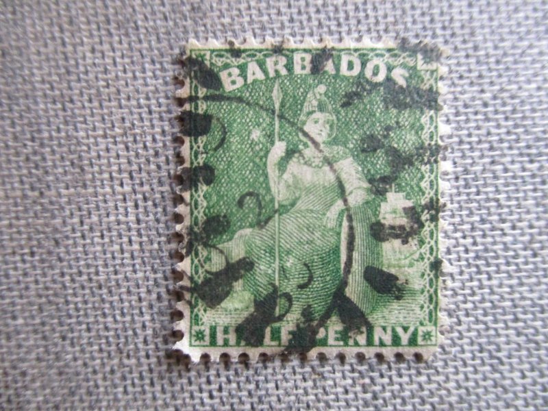 Barbados, Scott# 15,used
