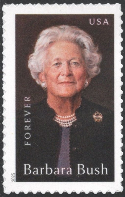 NEW ISSUE (Forever) Barbara Bush Single (2025) SA